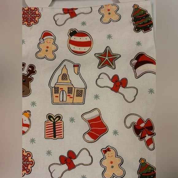 Kirkland’s Home Christmas Collection Festive Gingerbread Pet Bandana 26x12 - Picture 3 of 7